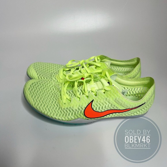 Nike Zoom Mamba V 5 Barely Volt Orange Track Cleats AJ1697-700 Men\'s Size 10 main image 5